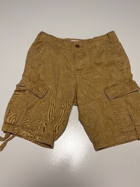 Men’s VTG Y2K Abercrombie and Fitch Shorts Cargo Size 26 Unique Floral Design